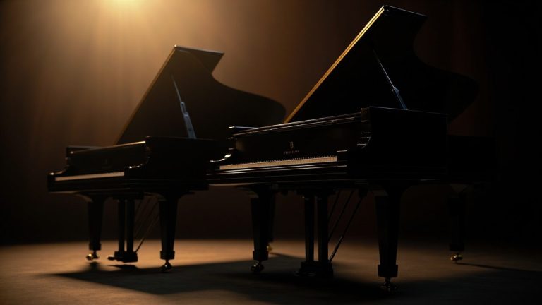 deux pianos : drame intime et virtuosité, critique