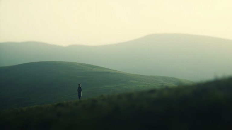 lumière pâle sur les collines: critique, drame intime