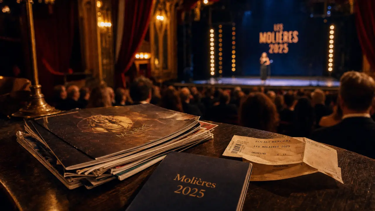 ceremonie moliere 2025 : programmes et billetterie aux Folies Bergère