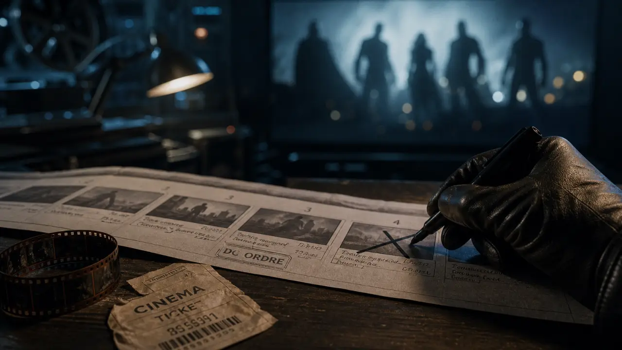 dc comics film ordre : frise de cinéma et ordre de visionnage