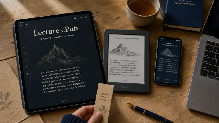 Ebook c est quoi : formats et liseuses ePub, liseuse e-ink et ebook