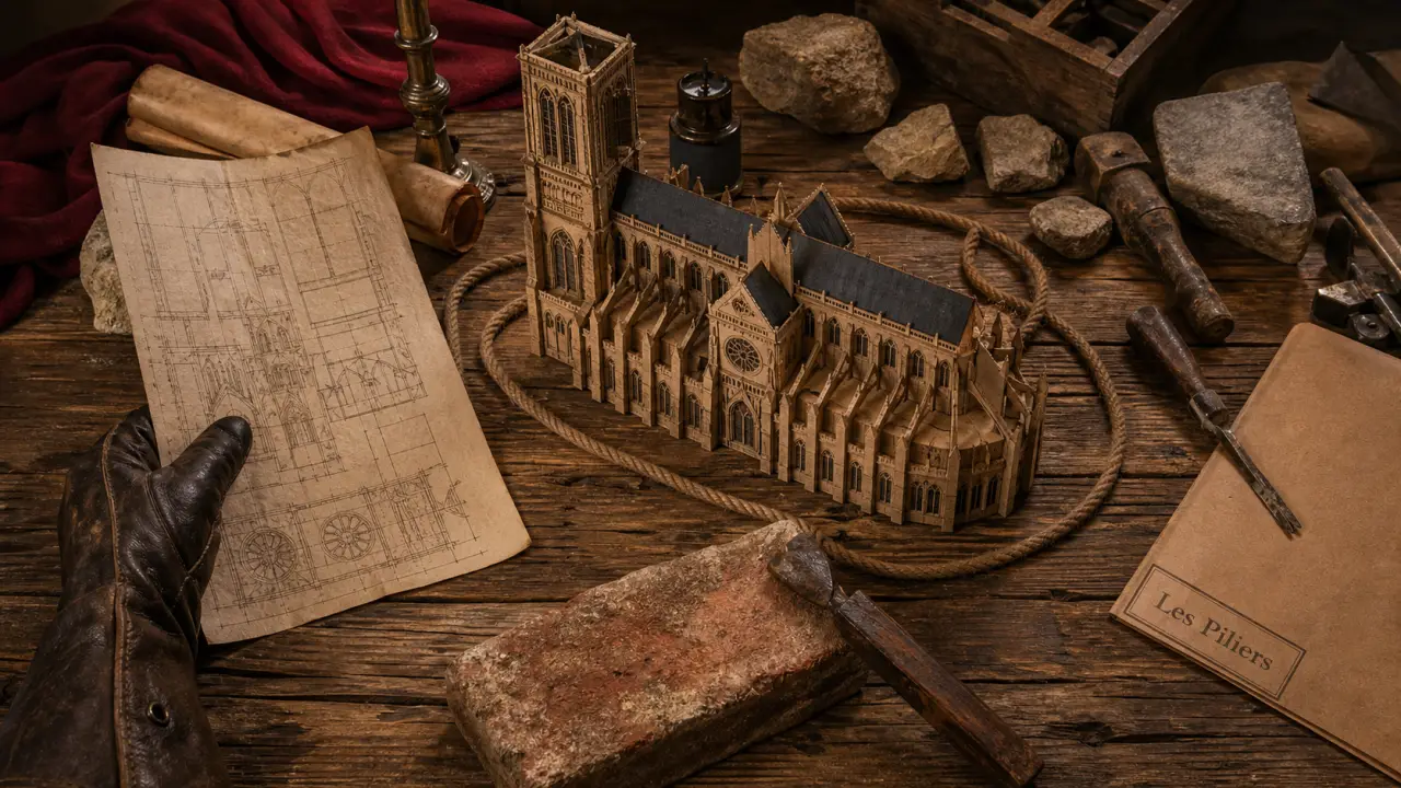 Ken Follett meilleur livre : cathédrale de Kingsbridge, Les Piliers de la Terre
