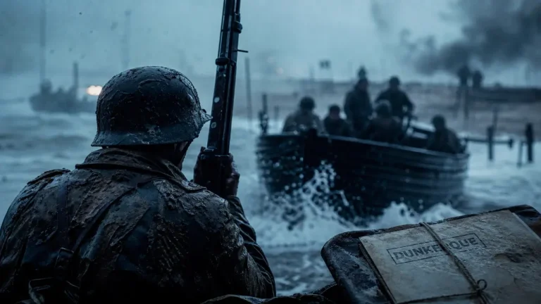 Meilleures film de guerre : soldat et embarcation à Dunkerque, réalisme et émotion
