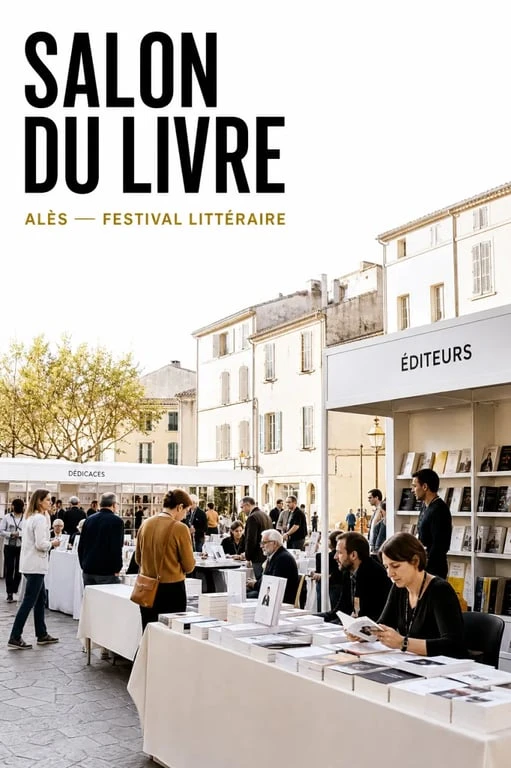 Festival passeur de livres alès : salon du livre animé au centre-ville d’Alès
