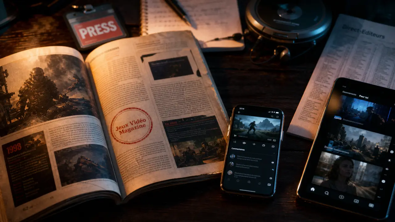 Jeux vidéo magazine sur papier, YouTube et TikTok : où le trouver