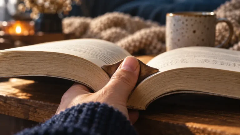 Bague de lecture maintenant un livre ouvert