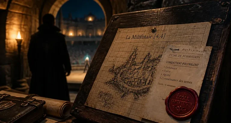 L’école fantastique dofus : Skale criminel recherché, formation
