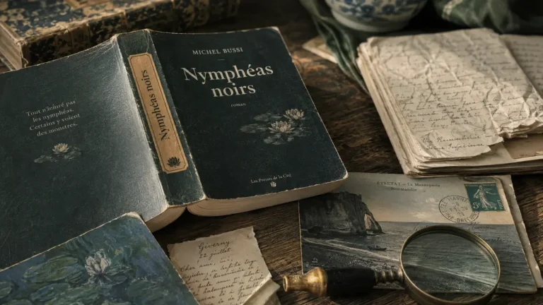 Livres de michel bussi : Nymphéas noirs sur table