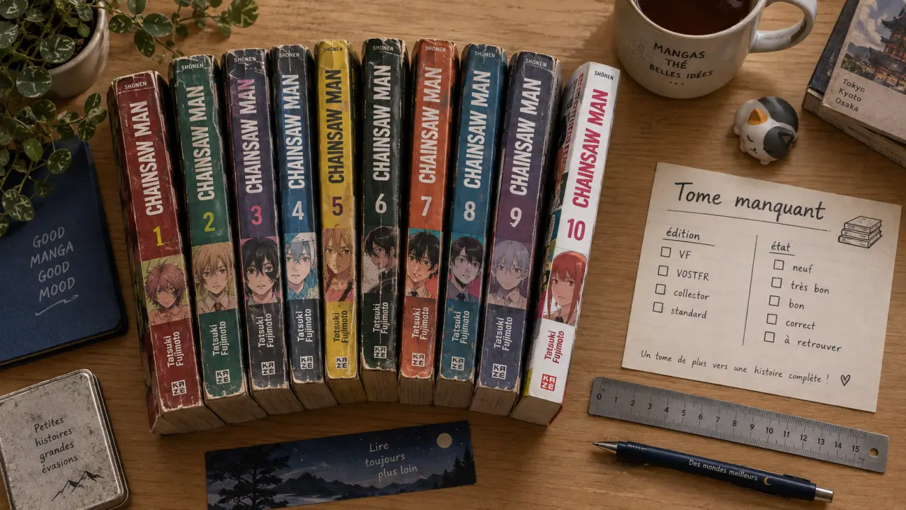 Manga occasion : comparaison tome neuf et manga d’occasion, état et prix