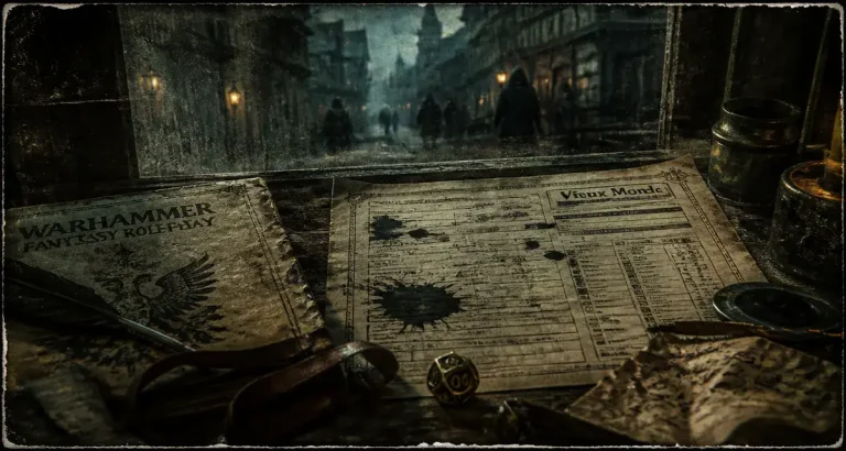 Warhammer jeu de rôle Vieux Monde : survie et corruption