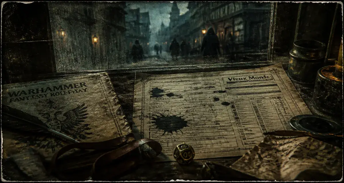 Warhammer jeu de rôle Vieux Monde : survie et corruption