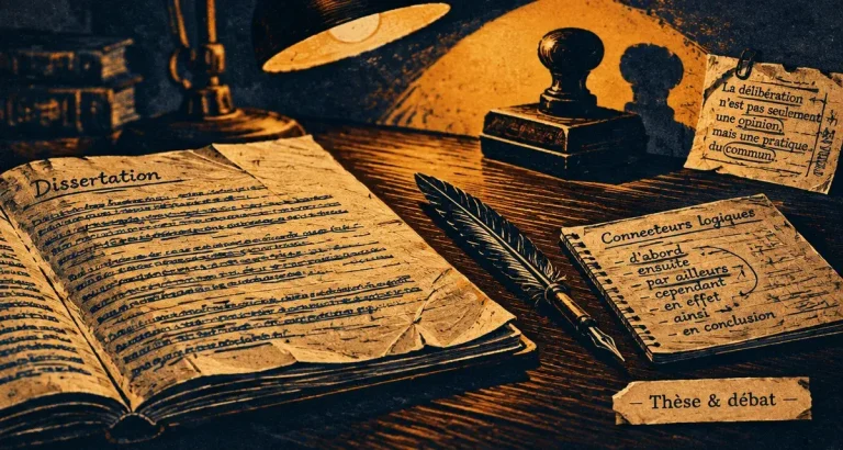Littérature d'idées : manuscrit et thèse pour le débat